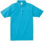 ボタンダウンポロシャツのカラー034（ターコイズブルー）