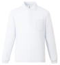 ドライメッシュ長袖ポロシャツのカラー001（ホワイト）